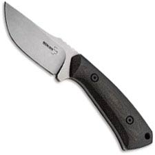 Boker Plus Spark Knife 02BO010 - Kornel Kiss EDC - Stonewash Drop Point Fixed Blade - Micarta Handle - Kydex Sheath