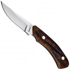 Boker Cowboy Crossdraw 02BO516 Knife Brown Bone Handle Horizontal Carry Sheath