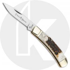 Boker Lockback Knife 110819ST - D2 Steel Blade - Stag Handle - German Import