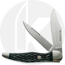 Boker Folding Hunter 110837 - D2 Steel Blades - Jigged Black Bone - German Import