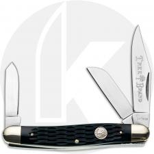 Boker Stockman Knife 110856 - D2 Steel Blades - Jigged Black Bone - German Import