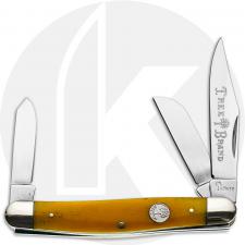 Boker Stockman Knife 110859 - D2 Steel Blades - Smooth Yellow Bone - German Import