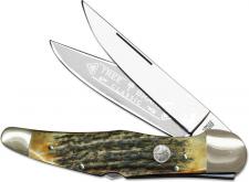 Boker Double Lock Folding Hunter 112021HH Limited Stag Handle German Made