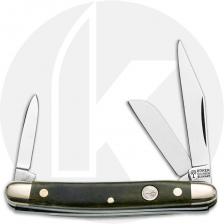 Boker Pony Stockman 8388GS Knife - Smooth Green Bone - Tree Brand Classic - Discontinued - BNIB