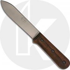 Becker Kephart Knife BK62 - Horace Kephart Bushcraft - Carbon Steel Fixed Blade - Walnut Handle - USA Made