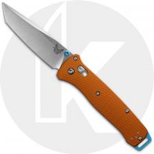 Benchmade Bailout 537-2301 Knife - 3.38 CPM-3V Tanto - Orange Anodized Aluminum - Limited Shot Show Special