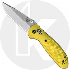 Benchmade 556-YEL Mini Griptilian S30V EDC Drop Point Yellow GFN AXIS Lock Folder USA Made