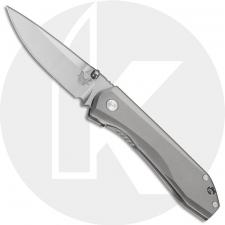 Benchmade 765 Mini Ti Monolock EDC Folding Knife M390 Drop Point with Titanium Handle USA Made