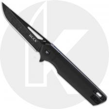 Buck Infusion 239BKS Knife - Assisted - Black Blade - Black G10 - Flipper