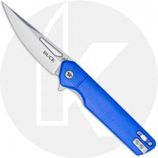 Buck Infusion 239BLS Knife - Assisted - Blue Aluminum - Flipper