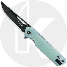 Buck Infusion 239BKS Knife - Assisted - Black Blade - Jade G10 - Flipper