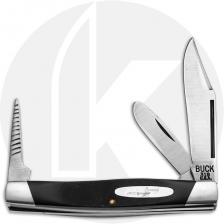 Buck Rancher 319 Knife - Black Handle - USA Made - Discontinued - BNIB