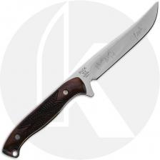 Buck Signature Special 819 Fixed Blade Knife - Clip Point - Fancy Walnut - English Bridle Sheath - Serial Numbered - BNIB