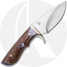 Buck Custom Elk Skinner 925SP1 Fixed Blade Knife - Limited Edition - Satin BG-42 Drop Point - Elk Antler with Elk Inlay - USA Ma