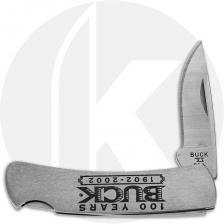 Buck Gent Centennial 525 Knife - Stainless Steel - Discontinued - BNIB