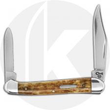 Case Mini Copperhead Knife 01972 - Limited Edition I - Smooth Antique Bone - 62109XSS - Discontinued - BNIB