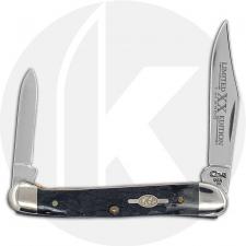 Case Mini Copperhead Knife 04972 - Limited Edition IV - Pitch Black Bone - 62109XSS - Discontinued - BNIB
