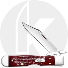 Case Cheetah Cub 10309 Knife - Jigged Pocket Worn Old Red Bone - 611 1/2LSS