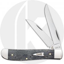 Case Mini Trapper 11011 Knife - Smooth Gray Birdseye Maple Wood - 7207WSS