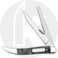 Case Fishing Knife 11012 - Smooth Gray Birdseye Maple - 720094FSS