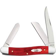 Case Medium Stockman Knife 11321- Smooth Old Red Bone - 6318SS