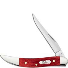 Case Small Texas Toothpick Knife 11323 - Smooth Old Red Bone - 610096SS