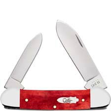 Case Canoe Knife 11326 - Smooth Old Red Bone - 62131SS