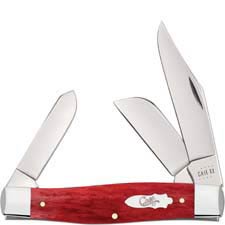 Case Large Stockman Knife 11327- Smooth Old Red Bone - 6375SS