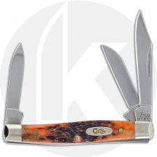 Case Small Stockman Knife 01155 - Autumn Bone - 6333 SSM - Discontinued - BNIB