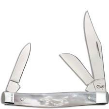 Case Medium Stockman Knife 11940 Mother of Pearl 8344SS