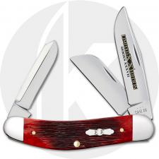 Case Limited Edition XXXVII Sowbelly 12212 Knife - Barnboard Jigged Old Red Bone - TB6339SS