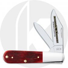 Case Limited Edition XXXVII Barlow 12214 Knife - Barnboard Jigged Old Red Bone - 62009 1/2 SS