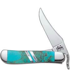 Case RussLock Knife 1287 - Exotic Turquoise - EX1953LSS - Discontinued - BNIB