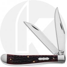 Case Tony Bose Slimline Trapper 01305 Knife - Jigged Chesnut Bone - TBOSE62048 ATS34 - Discontinued - BNIB