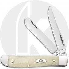 Case XX Mini Trapper 13313 Knife - Smooth Natural Bone - 6207SS