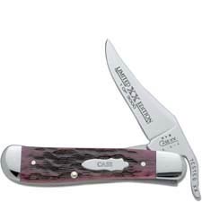 Case RussLock Knife 14077 - Limited Edition XIV - Cabernet Bone - 61953LSS - Discontinued - BNIB