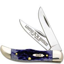 Case Pocket Hunter Knife 15074 - Limited Edition XV - Ultra Violet Bone - TH62165SS - Discontinued - BNIB