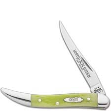 Case Small Texas Toothpick Knife 16071 - Limited Edition XVI - Key Lime Bone - 610096SS - Discontinued - BNIB