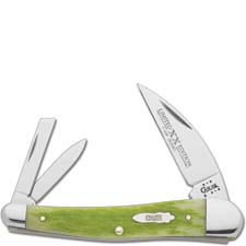 Case Seahorse Whittler Knife 16077 - Limited Edition XVI - Key Lime Bone - 6355WHSS - Discontinued - BNIB