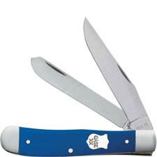 Case Trapper Knife 16740 Blue G10 10254SS