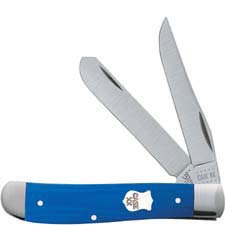 Case Mini Trapper Knife 16741 Blue G10 10207SS