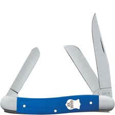 Case Medium Stockman Knife 16744 Blue G10 10318SS
