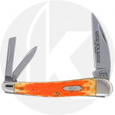 Case Seahorse Whittler Knife 17077 - Limited Edition XVII - Orange Peel Bone - 6355WHSS - Discontinued - BNIB
