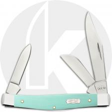 Case XX Medium Stockman 18102 Knife - Smooth Seafoam Green G10 - 10344SS