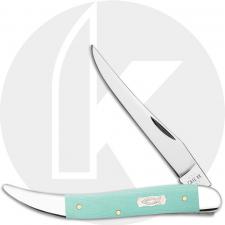 Case XX Medium Texas Toothpick 18105 Knife - Smooth Smooth Seafoam Green G10 - 1010094SS