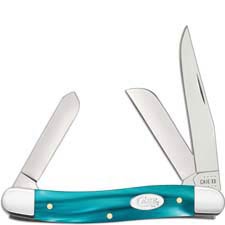 Case Medium Stockman Knife 18583 Aqua Kirinite SparXX 10318SS