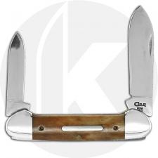 Case Canoe Knife 01974 - Limited Edition I - Smooth Antique Bone - 62131SS - Discontinued - BNIB