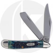 Case Trapper Nut Knife 02168 - Teal Bone - 6220 1 / 2SS - Discontinued - BNIB