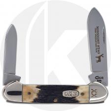 Case Canoe Knife 02173 - Midnight Stag - First Production Run - M52131SS - Discontinued - BNIB