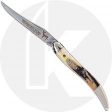 Case Small Texas Toothpick Knife 02174 - Midnight Stag - First Production Run - M510096SS - Discontinued - BNIB
